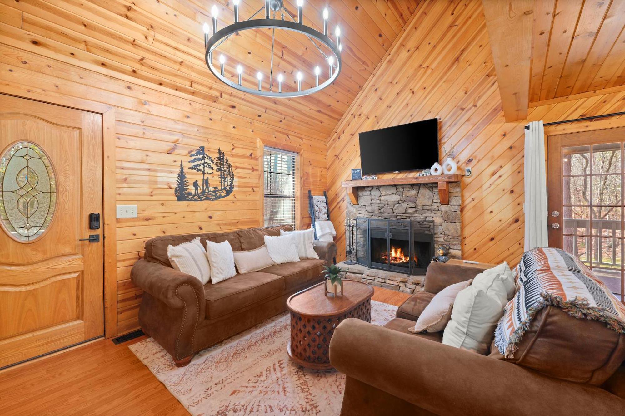 Firefly Lodge - Cozy 4 Bedroom Cabin Minutes To Helen Sautee Nacoochee Εξωτερικό φωτογραφία