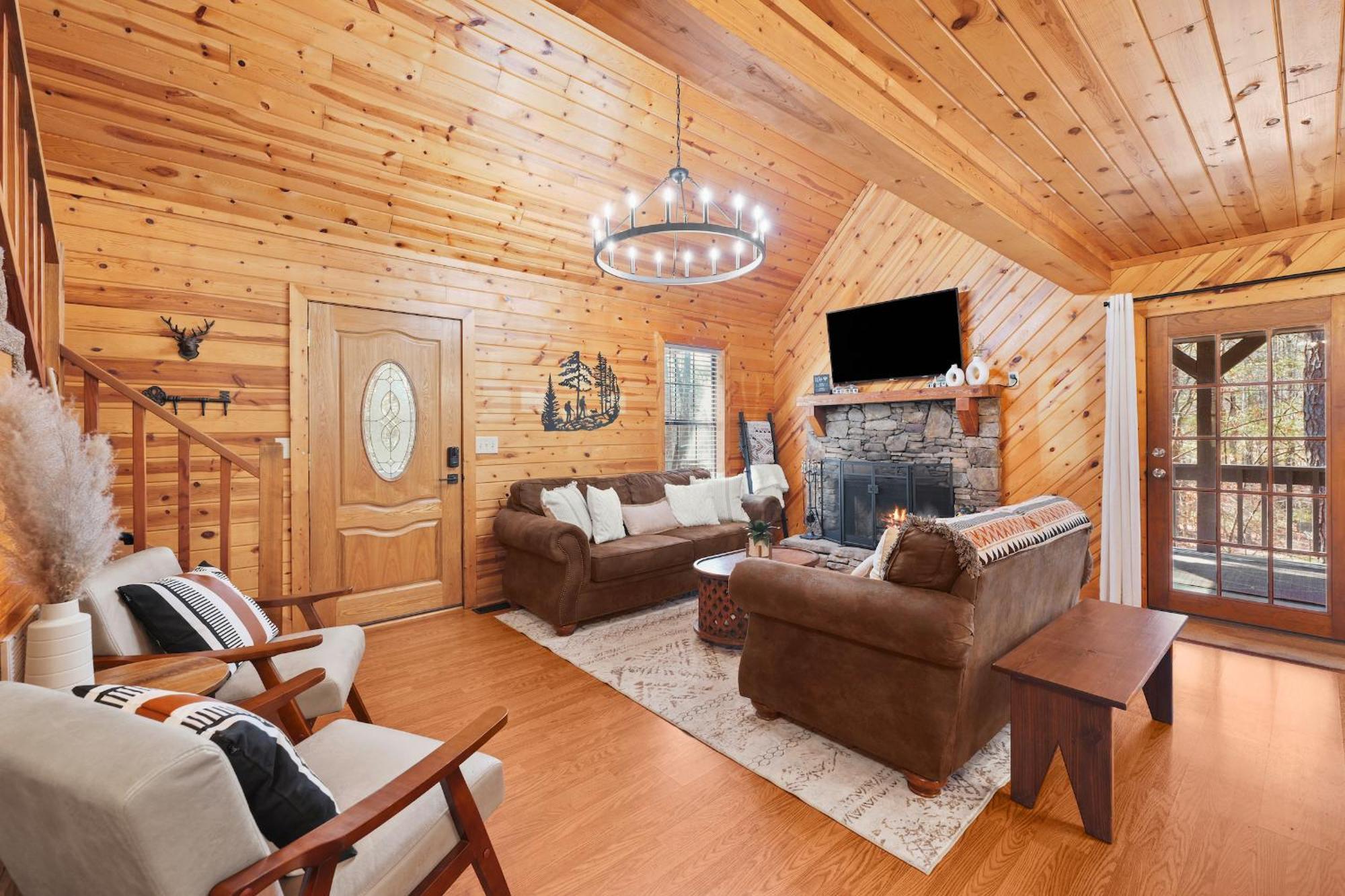 Firefly Lodge - Cozy 4 Bedroom Cabin Minutes To Helen Sautee Nacoochee Εξωτερικό φωτογραφία